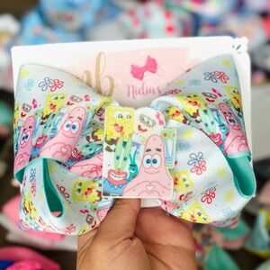 Kids Cartoon Bow - Multicolor